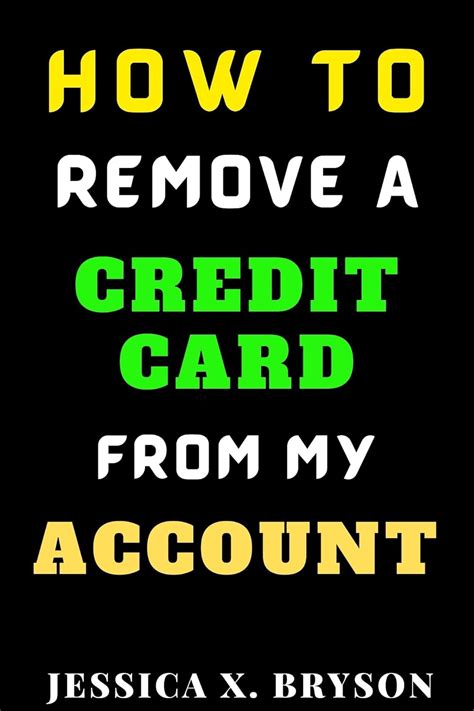 Amazon How To Remove A Credit Card From My Account Discover With