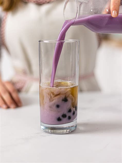 Ube Bubble Tea Foodaciously