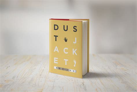 Book Mock Up Dust Jacket Edition Behance