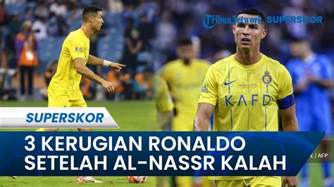 Cristiano Ronaldo Alami Kerugian Seusai Al Nassr Kena Bantai Al Hilal