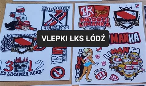 Vlepki Lech Poznań w Naklejki vlepki Kolekcje pamiątki Sport i