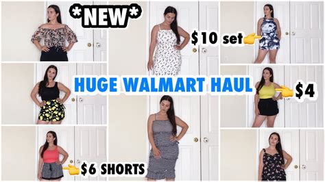 Walmart Clothing Haul New Walmart Summer Clothing Fashion Try On