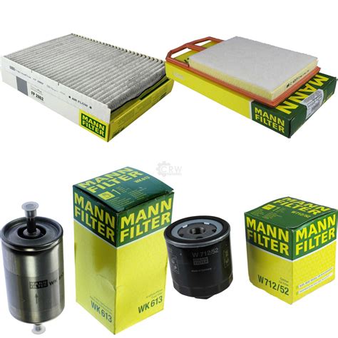 Mann Filter Paket Luft Innenraum L Kraftstoff F R Vw Polo N