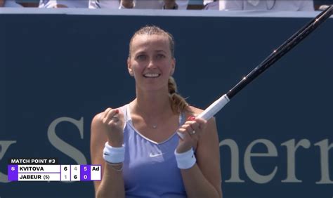 José Morgado on Twitter Petra Kvitova gets a very good top 5 win over