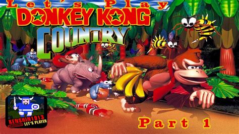 Let S Play Donkey Kong Country Part 1 YouTube