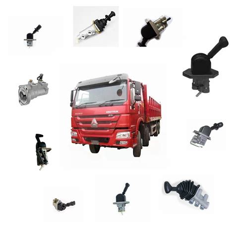 Truck Parts For Foton JAC Jmc HOWO Ud Chinese Trucks Hand Brake Valve