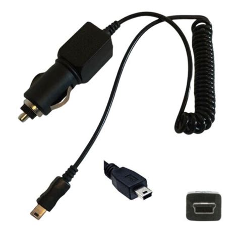 Mini Usb In Car Van Charger Power Charging Lead Cable For Garmin Nuvi Sat Navs Ebay