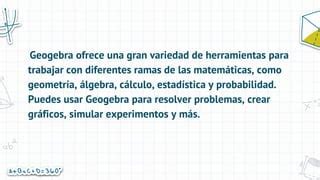 Trabajo Final De Geogebra Pptx