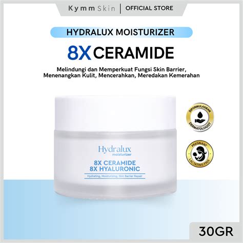 Jual Kymm Skin Hydralux Moisturizer X Ceramide X Hyaluronic Gr