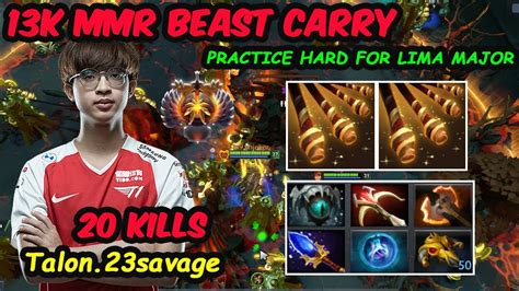 23savage Monkey King 13K MMR Practice Hard For Lima Major Qual SEA DPC