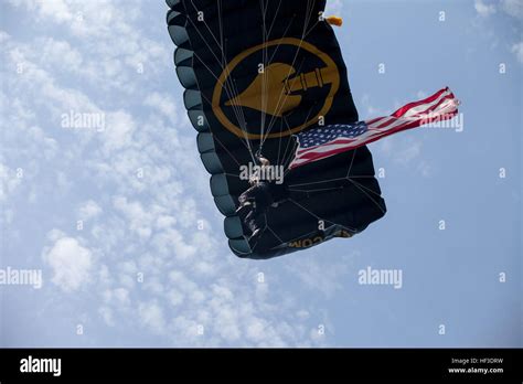 USSOCOM Parachute Demonstration Team Para Commandos Perform A