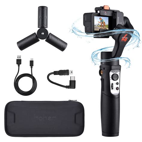 Buy 3 Axis Gimbal Stabilizer, Handheld Tripod for Video , Bluetooth ...