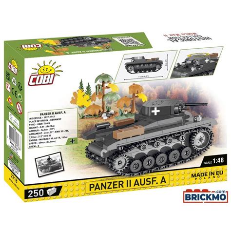 Cobi 300 PIÈCES HC WII 2718 PANZER II AUSF A Jeu de construction