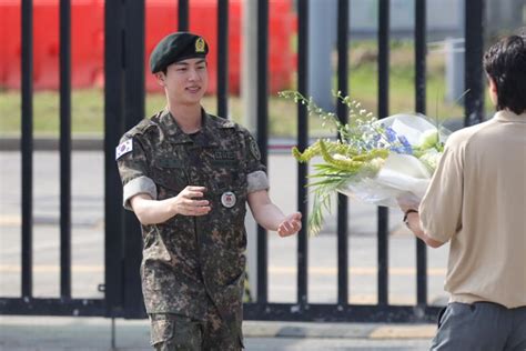 Btss Jin Completes Military Service The Korea Times