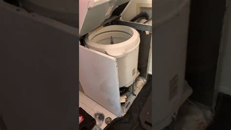 Kenmore Washer Dryer Combo Washer Is Leaking Youtube