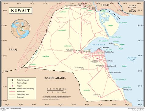 Map Of Kuwait Political Map Worldofmaps Net Online Maps And