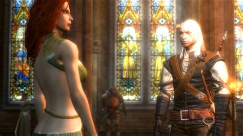 Geralt Wants To Marry Triss Love Confession To Merigold In Foltests Castle The Witcher 1