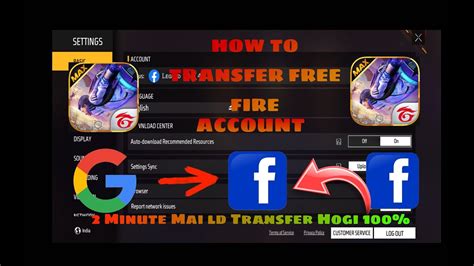 How To Transfer Free Fire Id Facebook To Google Free Fire Id Transfer