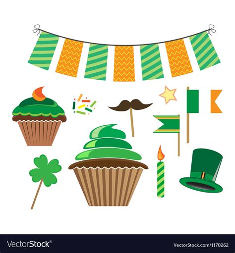 Set Of Icons For Stpatricks Day Royalty Free Vector Image