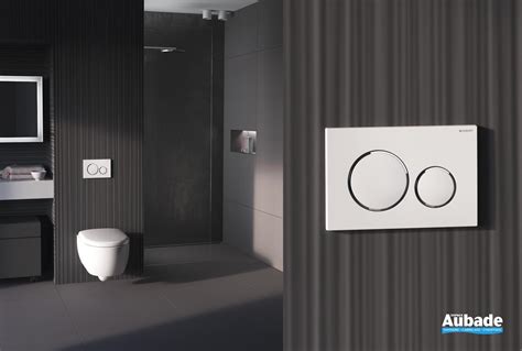 Plaque Wc Bati Support Geberit Sigma Espace Aubade