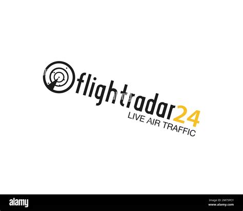 Flightradar24, rotated logo, white background B Stock Photo - Alamy