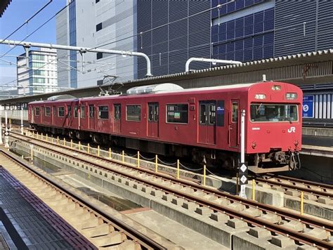 Jr西日本 国鉄103系電車 クモハ103 3508 姫路駅 鉄道フォト・写真 By てばどめさん レイルラボraillab