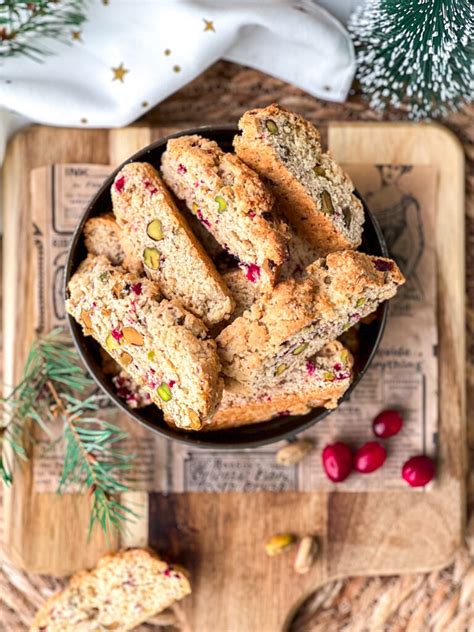 Biscotti Cranberry Pistachio Cookingqueens