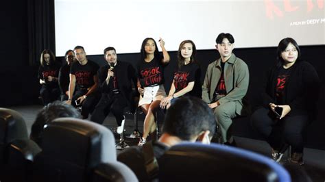 Gelar Press Conference Film Sosok Ketiga, Simak Spoiler dan Keunikannya