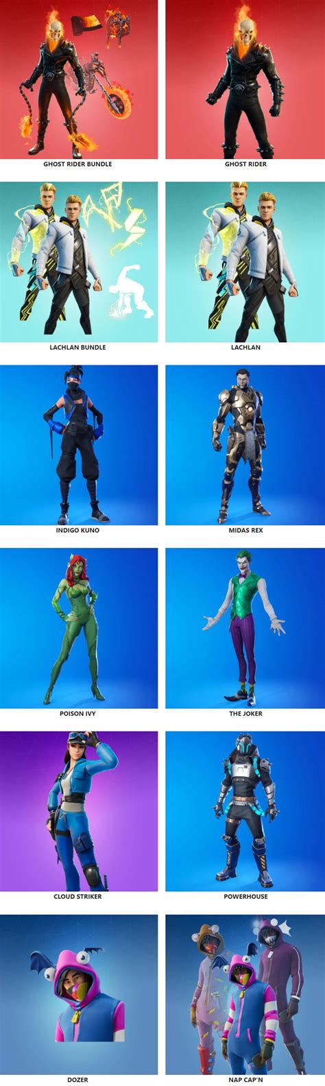 Fortnite Leaked Skins And Cosmetics Items V1450 Info Official