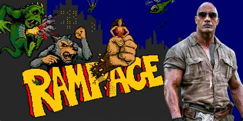 Dwayne Johnson's First Rampage Trailer Coming Soon | CBR