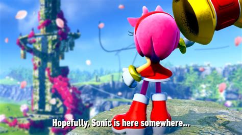 Amy Rose Now Playable In Sonic Frontiers Youtube