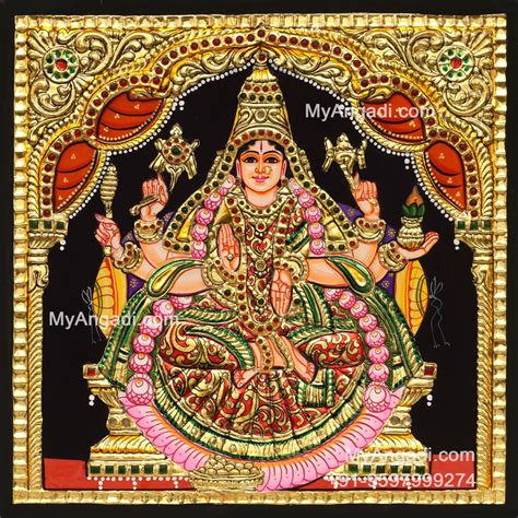 Ashta Lakshmi Tanjore Painting