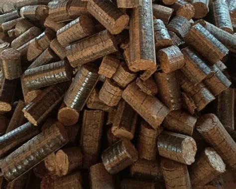 High Grade Mm Brown Sugarcane Bagasse Biomass Briquettes Packaging