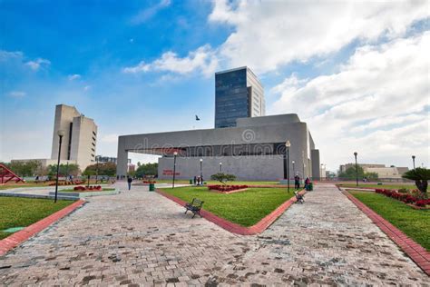 Monterrey Mexico 11 December 2018 Monterrey Landmark Macroplaza La