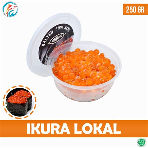 Jual Ikura Lokal Telur Ikan Salmon 250gram Indonesiashopee Indonesia