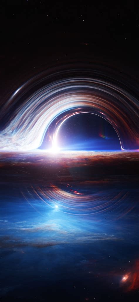 Gargantua Black Hole Wallpaper 4K Deep Space Interstellar