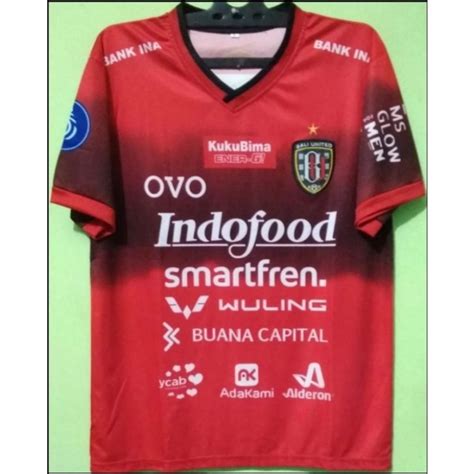 Jual Jersey Bali United Home 2021 2022 Baju Bola Bali United Printing