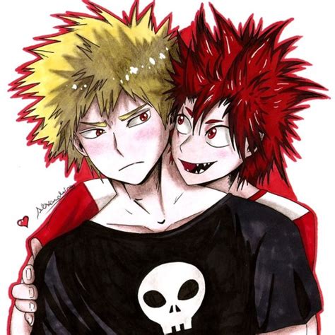 My Hero Academia Kirishima X Bakugo