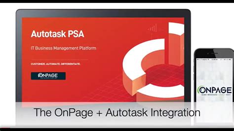 Onpage Dattos Autotask Psa Integration Updated Setup Workflow