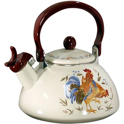 Corelle Coordinates Country Morning Whistling Tea Kettle Overstock