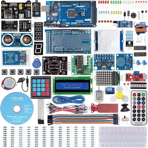 SunFounder Kit de borde de brazo robótico compatible con Arduino R3 con