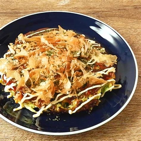 長芋でふんわり キャベツのシンプルお好み焼き 作り方・レシピ クラシル