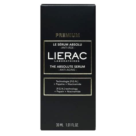 Le S Rum Absolu Lierac Premium Est Un S Rum Anti Ge Lierac