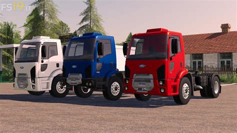 Ford Cargo Trucks Pack v 1.0 - FS19 mods / Farming Simulator 19 mods