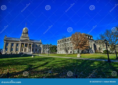 Old State Capitol University Of Iowa Campus Iowa City Editorial