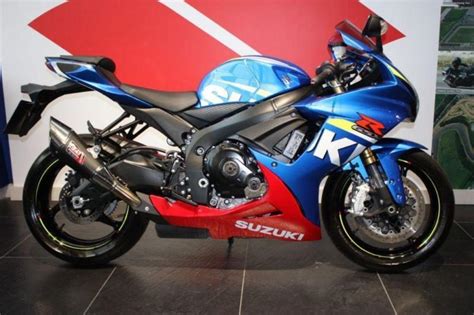 2016 16 SUZUKI GSXR 750 MOTO GP BLUE YOSHIMURA LOW MILEAGE EX DEMO