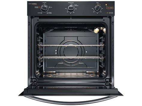 Forno De Embutir Com Micro Ondas - Forno Elétrico de Embutir Continental 80L Preto OC8EM
