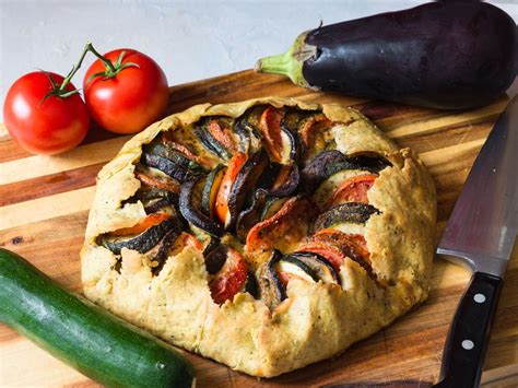 Tarte Rustique Courgettes Aubergines Tomates Mozzarella Recette De