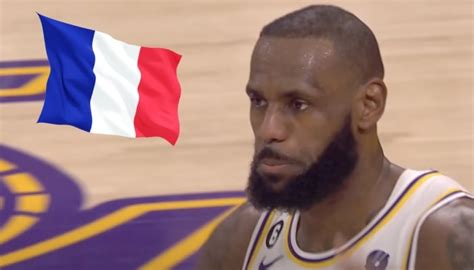 NBA La séquence virale de LeBron aux 24h du Mans et en français