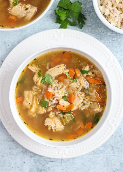 Bone Broth Chicken Soup - Wholly Tasteful